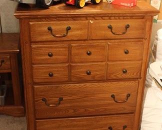 Vintage toys and a great chest of drawers