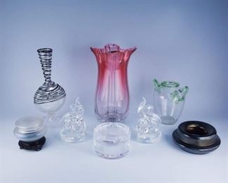 Assorted Frederick Carder Steuben American Art Glass