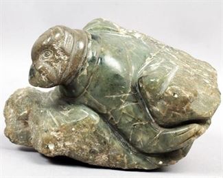 Inuit Nephrite Carving