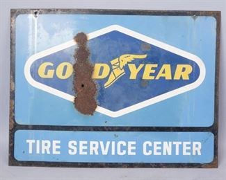 Goodyear Tires Metal Sign