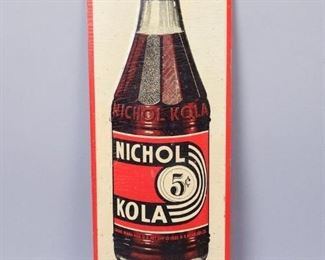 Nichol Kola Metal Sign