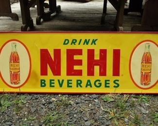 Nehi Beverages Metal Sign