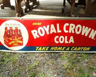 Royal Crown Cola Metal Sign