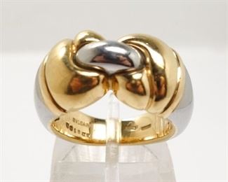 BVLGARI Gold Knot 18k Ring