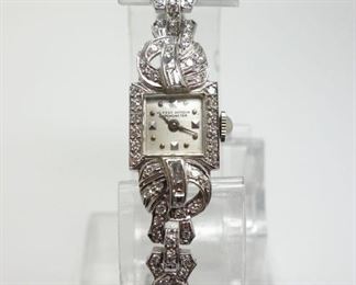 Ulysse Nardin Art Deco Ladies Diamond Chronometer