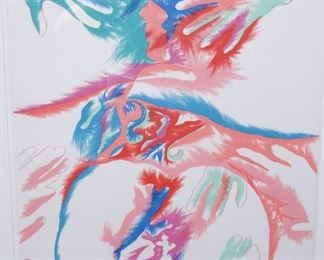 Marisol Escobar Colorful Abstract Print