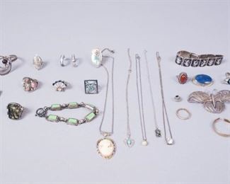 7 of 10 Lot Sterling Silver Jewelry