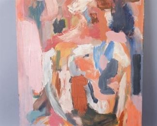 Abstract Composition in Manner of WM. de Kooning