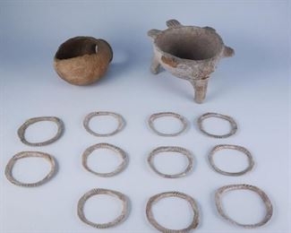 Lot PreColumbian Pottery