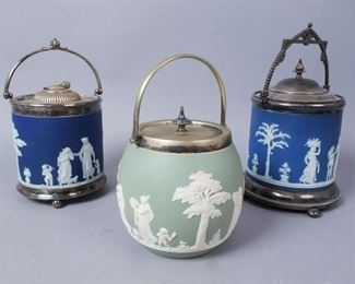 Lot 3 Jasperware Wedgewood