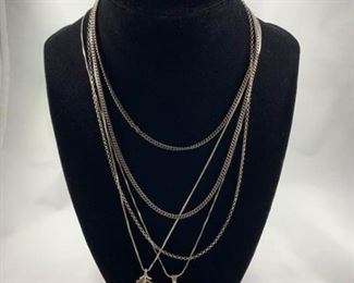 Four Sterling Chains