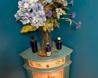 Painted Corner Cabinet