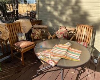 Patio Table and Chairs