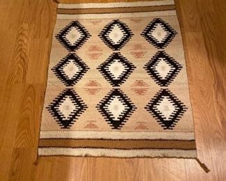Small Hand Woven Navajo Rug