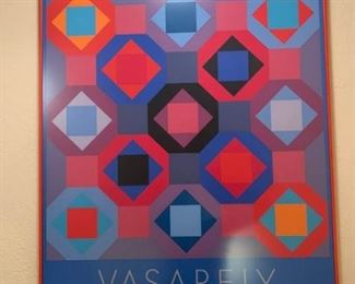 Variety of Abstract Framed Art and Posters