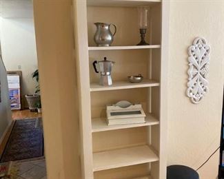 White Shabby Chic and Metal Furnishings