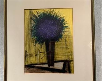 Benard Buffet lithograph