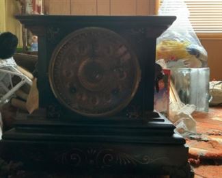 Ansonia mantle clock with key