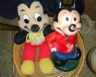 Vintage Mickey Mouse plus more Disney