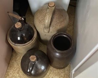 Stoneware jugs