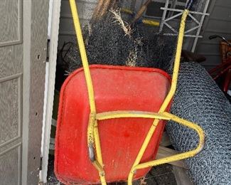 Cute wheelbarrow