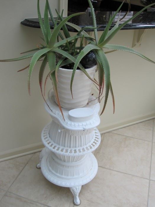 $40.00, Cast Iron Stove plant stand
