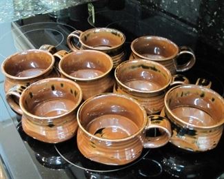 $25.00, Studio pottery soup bowls