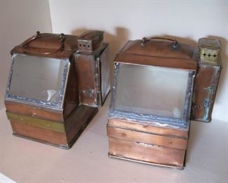 Copper match boxes