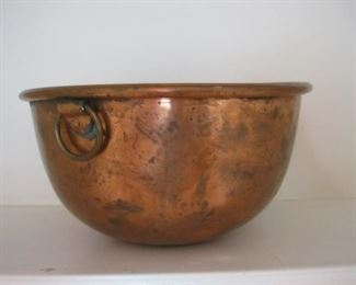 Copper bowl