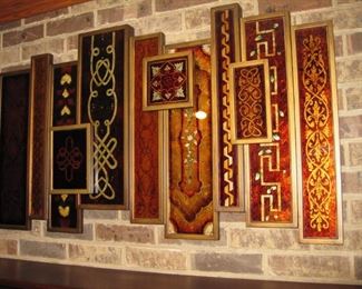 $125.00, Reverse paint wall art 43 x 25"