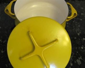 $15.00, Dansk yellow 1 quart cookware