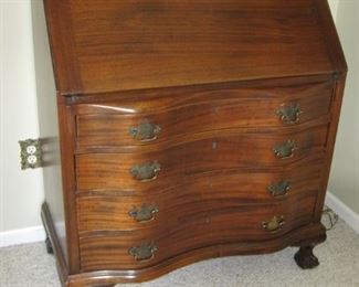 $75.00, Antique mahogany secretary, 42" T, 3'W, 19"D