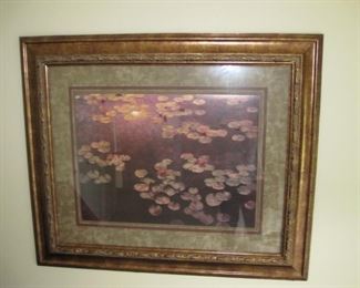 $40.00, 50 x 42" lilly pad print beautiful!!