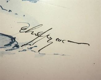 Artist's signature