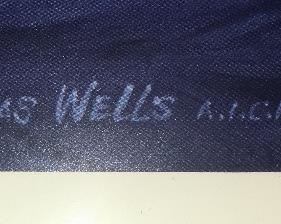 Artist's name and date