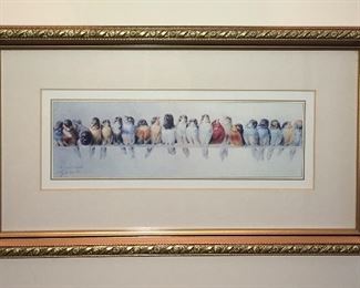 Birds on a Wire print