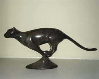 Robert Deurloo's Cougar, "The Hunter," bronze