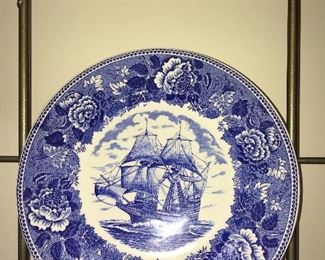 Old English Staffordshire ware plate