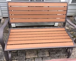 Lifetime glider bench