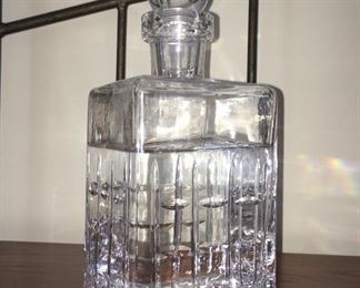 Denizli crystal decanter