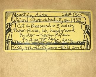 Artist's & piece information