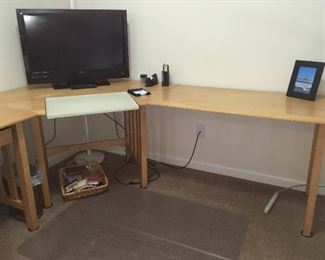 Alternate view of desk