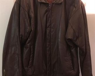 Leather jacket