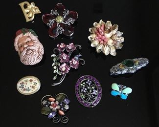 Multiple brooches