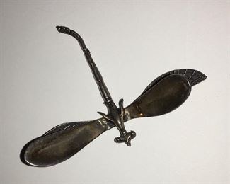 Sterling dragonfly ring