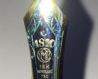 Mont Blanc 18K gold nib