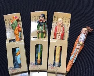 Asian themed pens