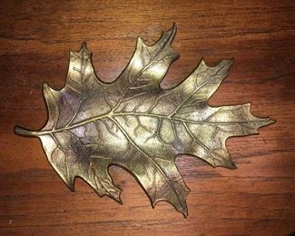Brass leaf