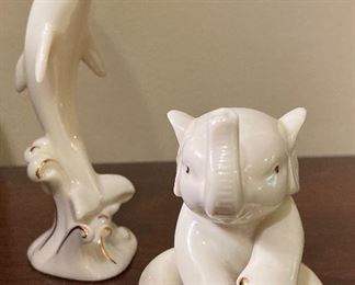 Lenox small porcelain figurines