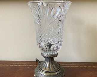 Godinger Silver Art Crystal lamp (pair)
